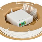 HSELR49MP7 FTTH Rollerbox  70m, 4xLC/APC 8°, OS2 G657.A2,B2ca-s1a,d0,a1<br><u>Verkaufseinheit: 1Stk</u>
