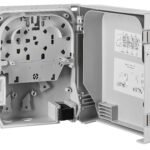 HSELS1200W FTTx Outdoor Spleißbox AP leer für 12-Fasern,B200xH235xT67mm<br><u>Verkaufseinheit: 1Stk</u>