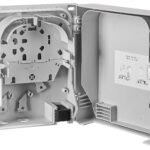 HSELS2400W FTTx Outdoor Spleißbox AP leer für 24-Fasern,B200xH235xT67mm<br><u>Verkaufseinheit: 1Stk</u>