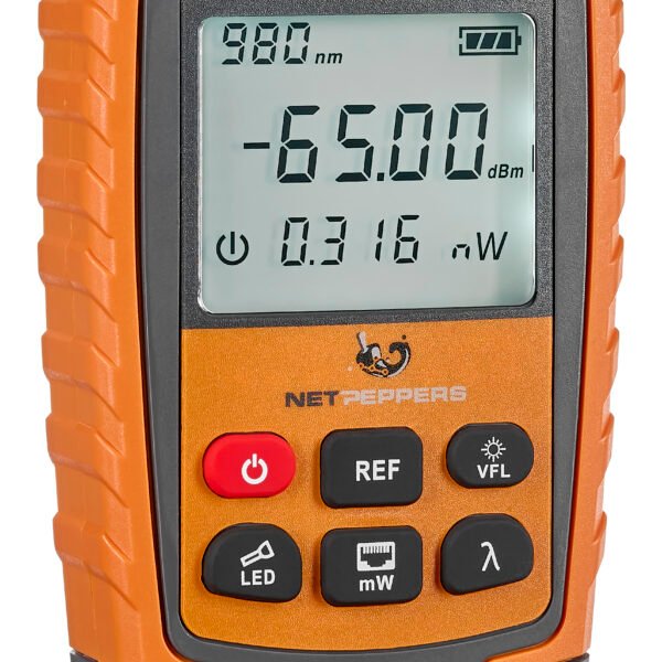 HSELSZT003 LWL Pegelmesser mit integrierter Laserlichtquelle (VFL) und<br><u>Verkaufseinheit: 1Stk</u>