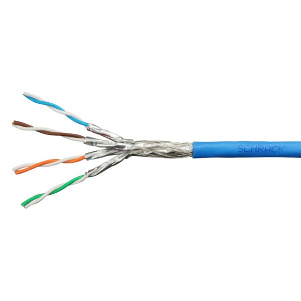 HSKP423PP0 S/FTP Kabel Cat.7, 4x2xAWG23/1, 1000MHz, LS0H, Dca, 30% blau<br><u>Verkaufseinheit: 6000m</u>
