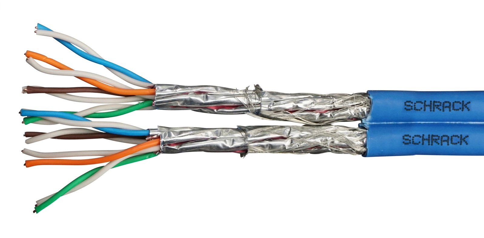 f_hskp823pp5 HSKP823PP5 S/FTP Kabel Cat.7, 2x(4x2xAWG23/1),1000MHz,LS0H,Dca,30% blau<br><u>Verkaufseinheit: 500m</u> – Bild 1