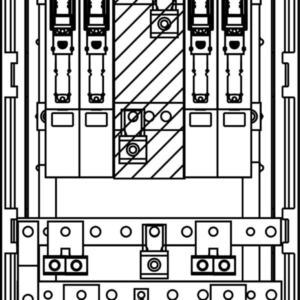 IGVKA3023U VZK A3/1 1080 Cu/EV240 2x160L ÜA(3)B/C ZAU BB<br><u>Verkaufseinheit: 1Stk</u>