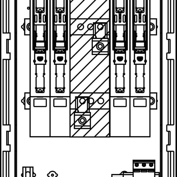 IGVKF3023U VZK F3/1 1080 Cu/EV240 2x160L ÜA(3)B/C BB<br><u>Verkaufseinheit: 1Stk</u>