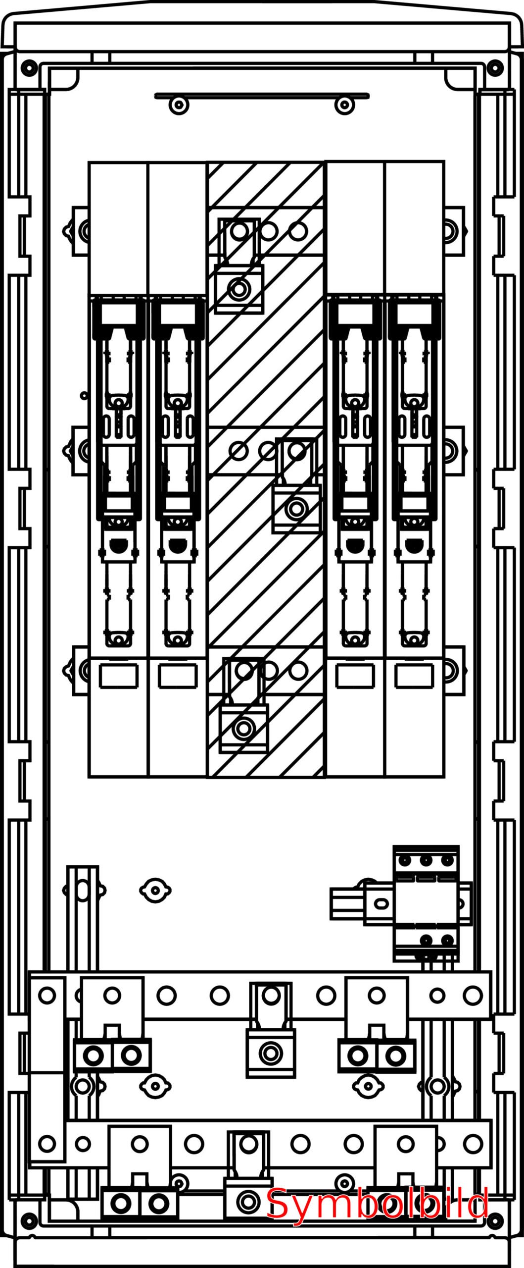 f_igvkf3023u IGVKF3023U VZK F3/1 1080 Cu/EV240 2x160L ÜA(3)B/C BB<br><u>Verkaufseinheit: 1Stk</u> – Bild 1