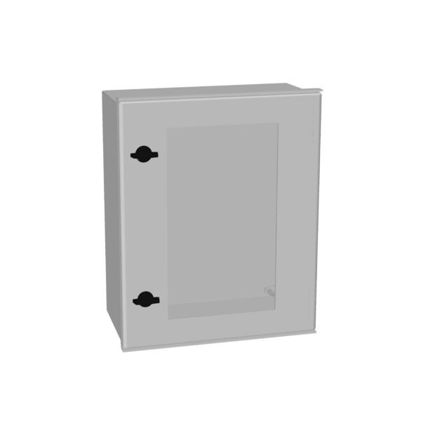 IM008954-- MINIPOL mit Sichtfenster + Drehriegel, H=500 B=400 T=200mm<br><u>Verkaufseinheit: 1Stk</u>
