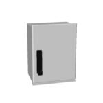 IM088843-- MINIPOL Wandschrank mit Schwenkhebel, H=400 B=300 T=200mm<br><u>Verkaufseinheit: 1Stk</u>
