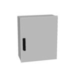 IM088865-- MINIPOL Wandschrank mit Schwenkhebel, H=600 B=500 T=230mm<br><u>Verkaufseinheit: 1Stk</u>