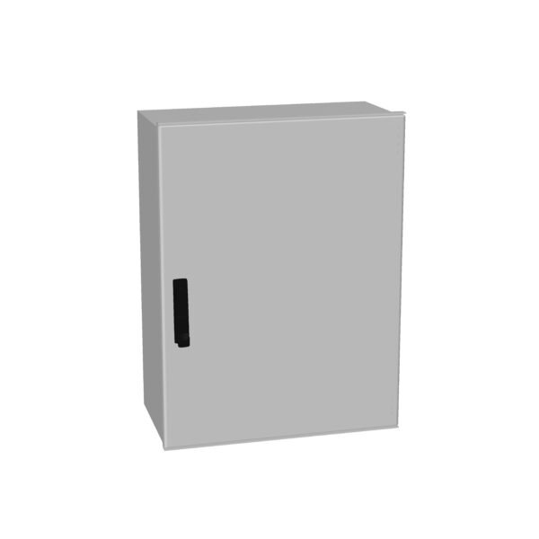 IM088886-- MINIPOL Wandschrank mit Schwenkhebel, H=800 B=600 T=300mm<br><u>Verkaufseinheit: 1Stk</u>