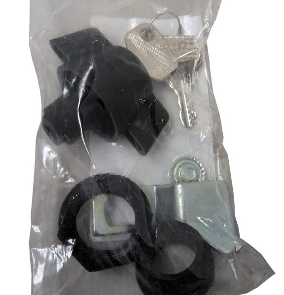 IMPCM000-- MINIPOL Knebelgriff mit Kleinzylinderschloss<br><u>Verkaufseinheit: 1Stk</u>