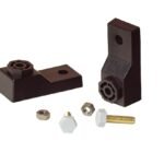 IMPOF000-- MINIPOL Wandbefestigungslaschen mit Befestigungsmaterial<br><u>Verkaufseinheit: 1VE</u>