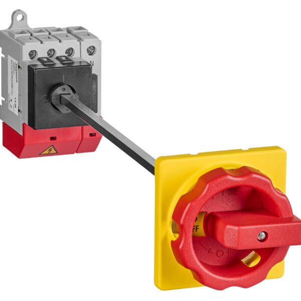 INSA2432-- Not-Aus Hauptschalter 4-polig, Bodeneinbau, 32A<br><u>Verkaufseinheit: 1Stk</u>