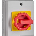 INSP2425-- Not-Aus Reparaturschalter 4-polig, 25A, IP65, absperrbar<br><u>Verkaufseinheit: 1Stk</u>