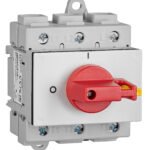 INSR231A-- Not-Aus Hauptschalter 3-polig, Reiheneinbau, 100A<br><u>Verkaufseinheit: 1Stk</u>