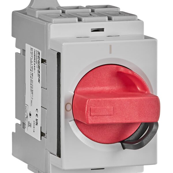 INSR2380-- Not-Aus Hauptschalter 3-polig, Reiheneinbau, 80A<br><u>Verkaufseinheit: 1Stk</u>