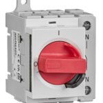 INSR2420-- Not-Aus Hauptschalter 4-polig, Reiheneinbau, 20A<br><u>Verkaufseinheit: 1Stk</u>