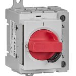 INSR2425-- Not-Aus Hauptschalter 4-polig, Reiheneinbau, 25A<br><u>Verkaufseinheit: 1Stk</u>