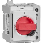 INSR2463-- Not-Aus Hauptschalter 4-polig, Reiheneinbau, 63A<br><u>Verkaufseinheit: 1Stk</u>