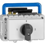 INSR3420-- Umschalter 1-0-2, Reiheneinbau 4-polig, 20A<br><u>Verkaufseinheit: 1Stk</u>