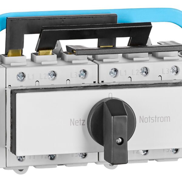 INSR4425-- Umschalter Netz-0-Notstrom, Reiheneinbau, 4-polig, 25A<br><u>Verkaufseinheit: 1Stk</u>