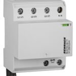 IS051011-- Blitz-/Überspannungsableiter 3+1 TT,I+II(B+C),255V,12,5kA+H<br><u>Verkaufseinheit: 1Stk</u>