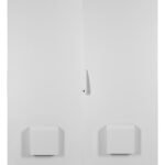 KCOX201262 Outdoor-Schrank 2-Tür IP55 H=2000 B=1200 T=600mm in RAL7035<br><u>Verkaufseinheit: 1Stk</u>