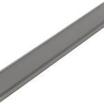 LIAB101003 PMMA Abdeckung LB Flach / Schwarz, 2000x17,8x6,1mm<br><u>Verkaufseinheit: 2m</u>