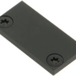 LIEK102100 Profil Endkappe TBF Flach geschlossen schwarz<br><u>Verkaufseinheit: 1Stk</u>