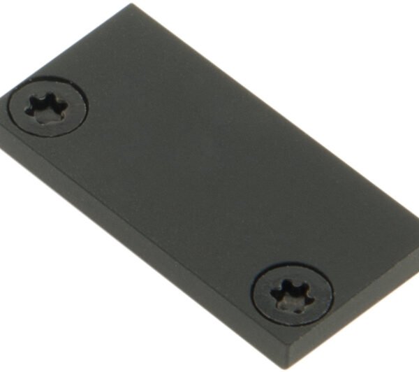 LIEK102100 Profil Endkappe TBF Flach geschlossen schwarz<br><u>Verkaufseinheit: 1Stk</u>