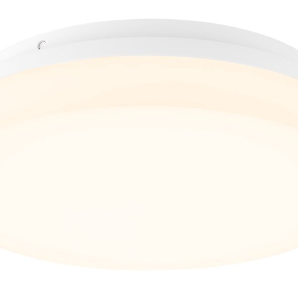 LILE0059-C Elegance Round 2 Evolution 15W/10W 3K/4K Sensor IP54 weiß<br><u>Verkaufseinheit: 1Stk</u>