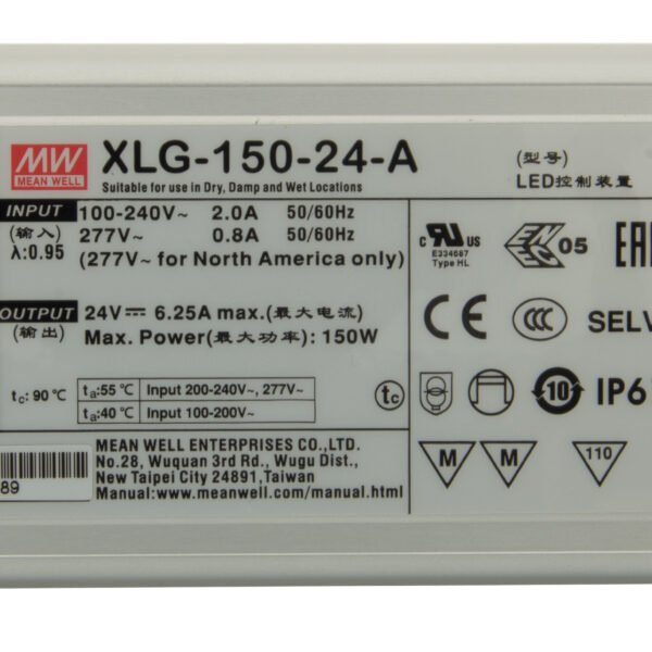 LINT075024 LED XLG- Netzteil 75W 24V IP67<br><u>Verkaufseinheit: 1Stk</u>