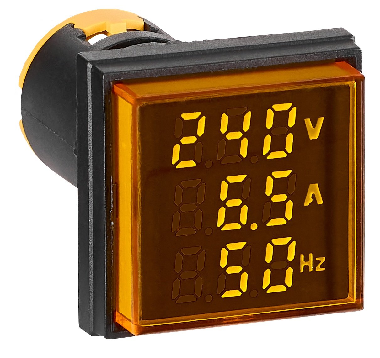 f_mgf32100y- MGF32100Y- Multimeter 22,5 mm, 0-100 A 50-500 V AC, gelb, rechteckig<br><u>Verkaufseinheit: 1Stk</u> – Bild 1