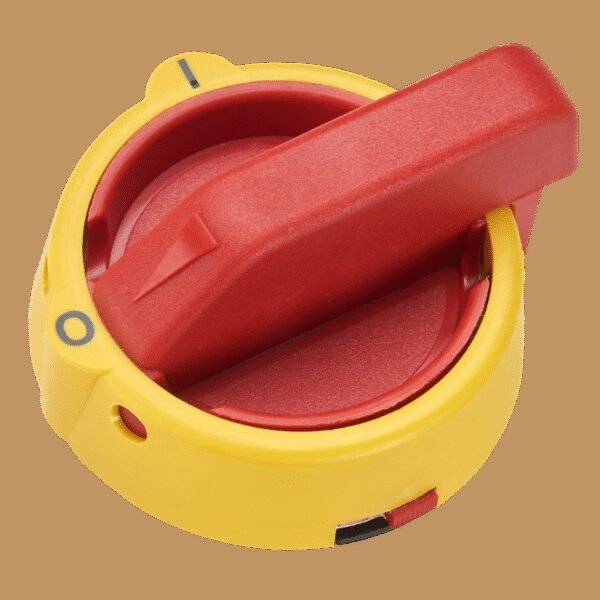 SI336700-- CAPUS Panel Drehgriff für Türantrieb, rot-gelb, ohne Achse<br><u>Verkaufseinheit: 1Stk</u>