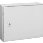 WSA3040150 Wandgehäuse 1-Tür IP66 H=300 B=400 T=150mm Stahlblech<br><u>Verkaufseinheit: 1Stk</u>