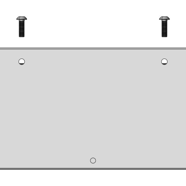 WSABFA0K-- WSA Blindflansch für Typ K, Flanschausschnitt B=520 T=100mm<br><u>Verkaufseinheit: 1Stk</u>