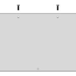 WSABFA0L-- WSA Blindflansch für Typ L, Flanschausschnitt B=520 T=200mm<br><u>Verkaufseinheit: 1Stk</u>