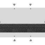 WSAMFR0E-- WSA Kabeleinführungsflansch für Typ E, mit PU-Dichtung<br><u>Verkaufseinheit: 1Stk</u>
