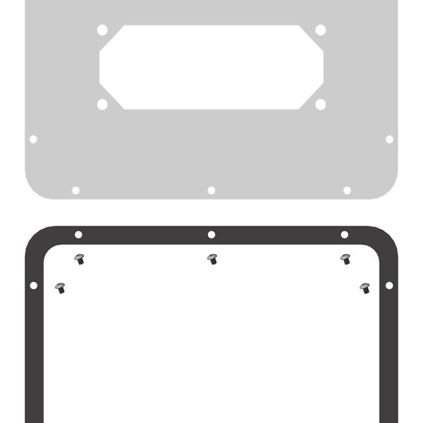 WSAVBF05-- WSA Adapterflansch für Typ C<br><u>Verkaufseinheit: 1Stk</u>
