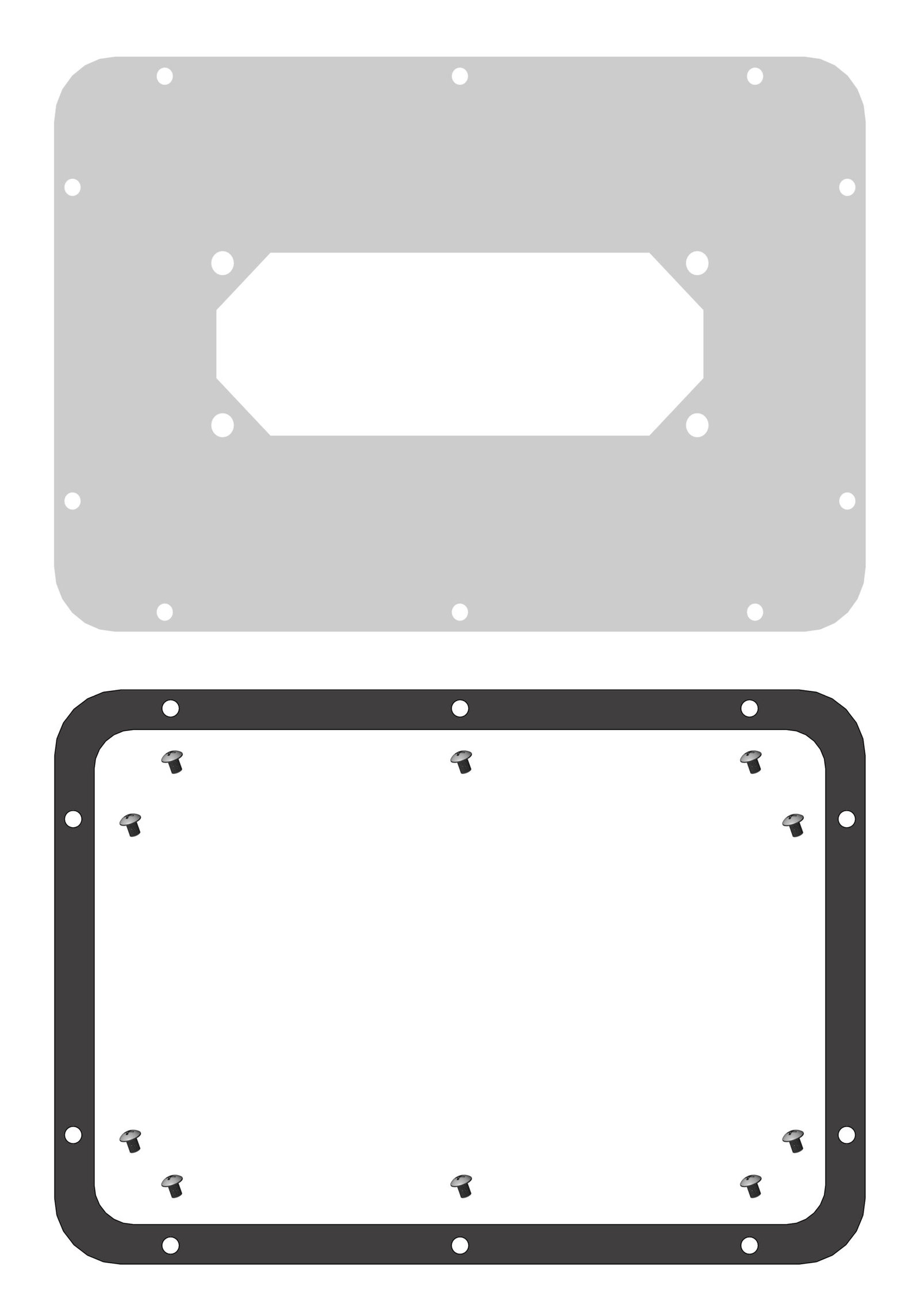 LEAD Technologies Inc. V1.01 WSAVBF05-- WSA Adapterflansch für Typ C<br><u>Verkaufseinheit: 1Stk</u> – Bild 1