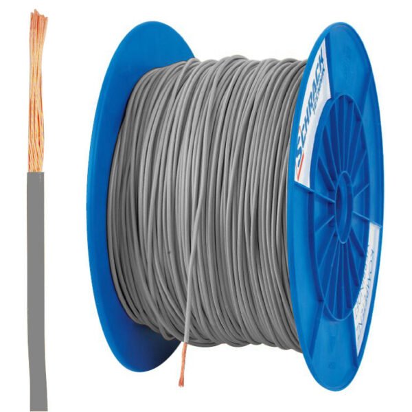 XC91050105 Spule H07V-K (Yf) 1,5mm² grau, feindrähtig<br><u>Verkaufseinheit: 300m</u>