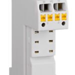 YRTS1030-- Steckfassung mit Federklemmanschl., 5mm, logisch.Ausführung<br><u>Verkaufseinheit: 1Stk</u>