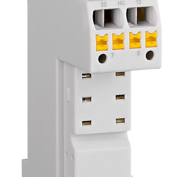 YRTS1030-- Steckfassung mit Federklemmanschl., 5mm, logisch.Ausführung<br><u>Verkaufseinheit: 1Stk</u>