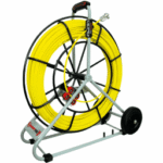 RUNPOTEC 10080 Glasfaserstab 100 m Ø7,5 mm RTG Ø12mm, Haspel Ø730mm, Meterzähler  Verpackungseinheit:1ST