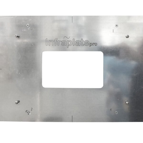 Infraplate 50527 Infraplate WMKL Wandbefestigungsplatte gr. - 50527 Verpackungseinheit:1Stück