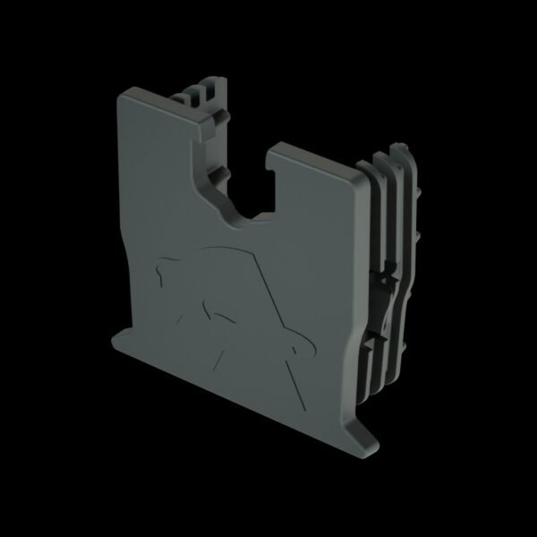 Prefa 60430101 Prefa PREVARIO Schienenendkappe grau Verpackungseinheit:10Stück