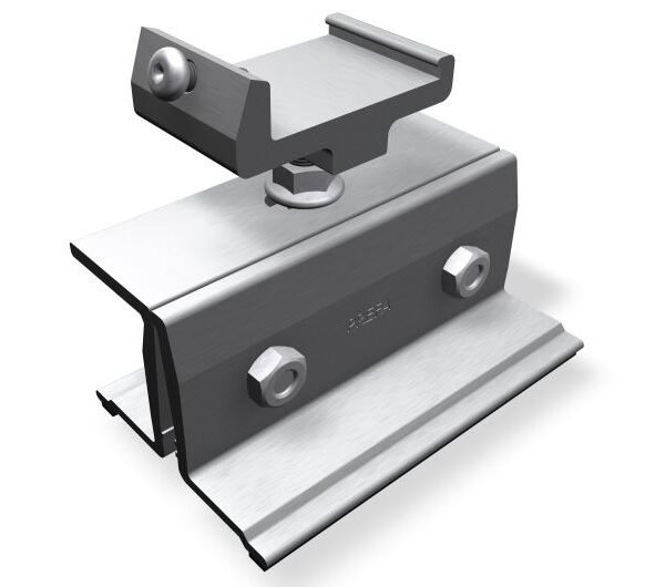 Prefa 556402 Prefa Solarhalter Prefalz Vario Verpackungseinheit:6Stück