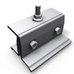 Prefa 556417 Prefa Solarhalter Prefalz Vario ohne Kreuzverb. Verpackungseinheit:6Stück