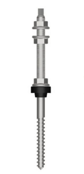 S:FLEX 700-200-002 S:FLEX Stockschraube M10x250 pur Verpackungseinheit:50Stück