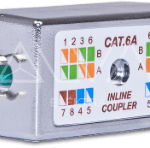 ALVA VM-KAT6A-TL KAT.6A Modul zur Verbindung von 2 Verlegekabeln, toolless  Verpackungseinheit:1ST