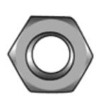 ALVA ART4MU20 Sechskantmutter DIN934 A4-70 M20 VPE=50ST  Verpackungseinheit:50ST